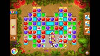 GardenScapes Level 847 no boosters (12 moves)