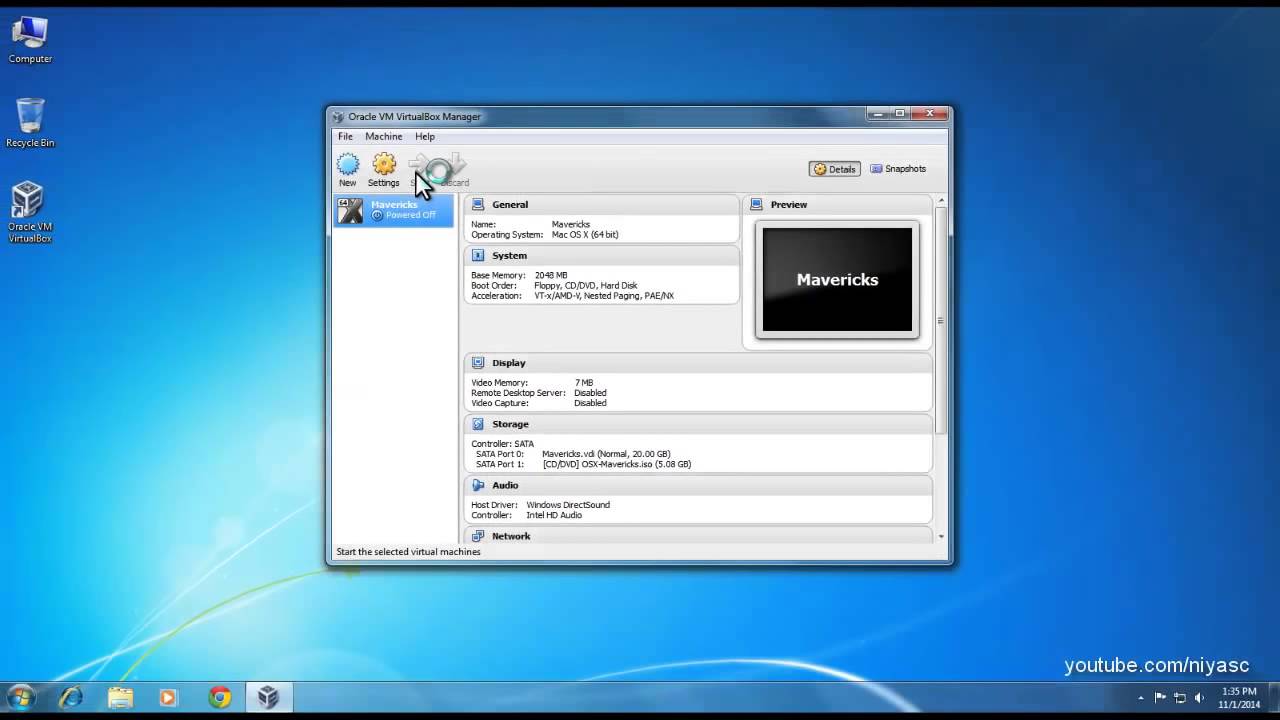 how to install mac os on virtualbox win10