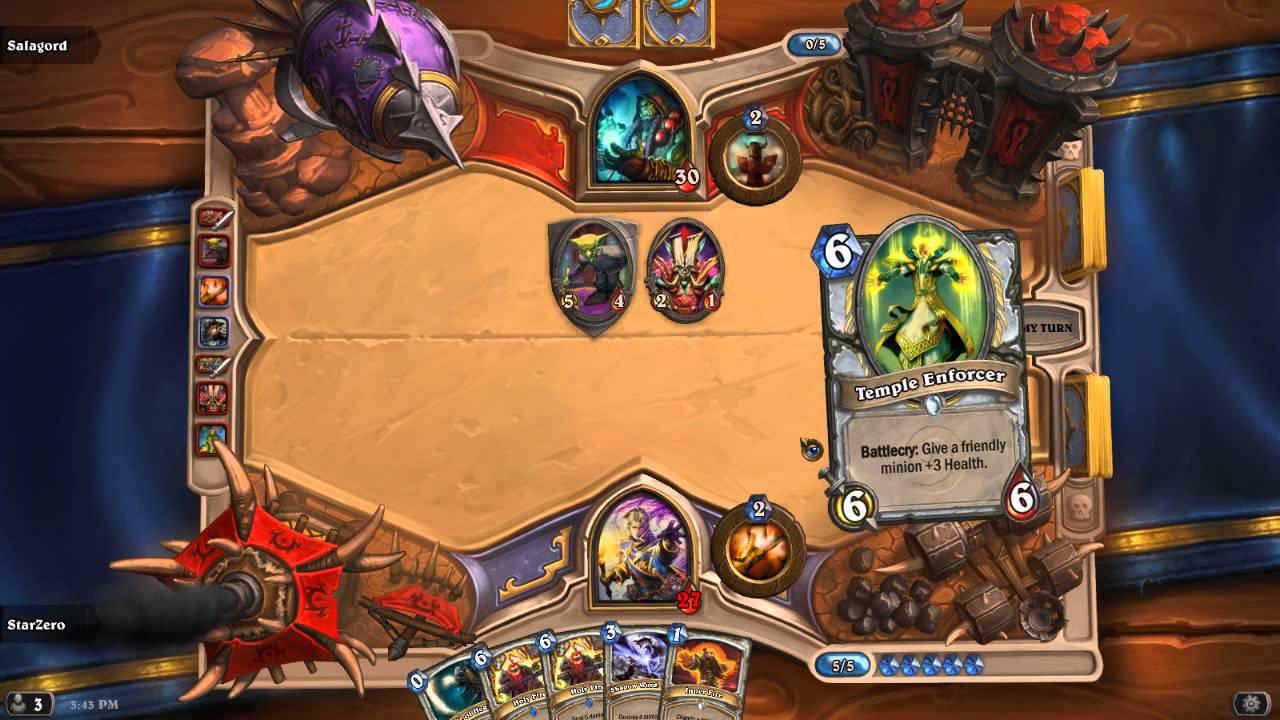 StarZero Hearthstone Divine Fire Priest #1