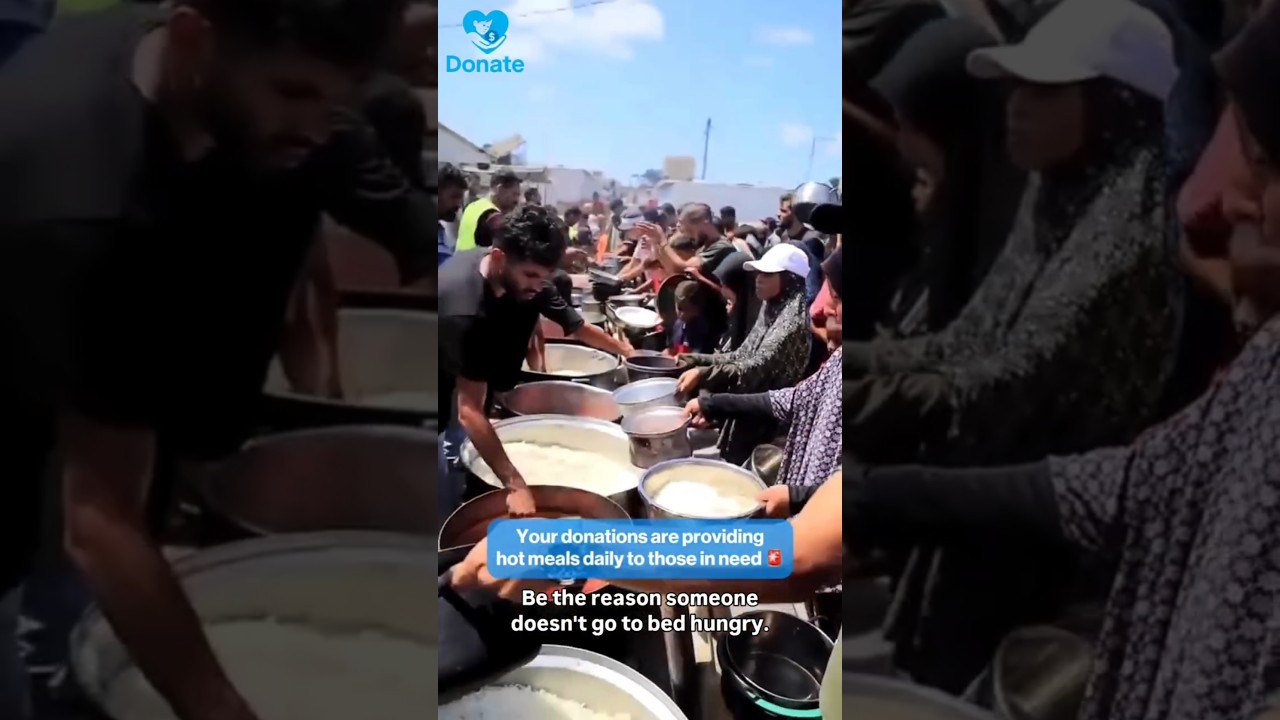 🌍✨ Every donation provides hot meals daily to those in need.
