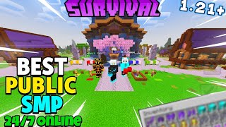 👻 New Best Cracked Public Survival SMP | Minecraft Java + PE + Pojav | 24/7 Free Server 🧁