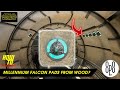 Millennium Falcon Pads - From Wood - Star Wars How To #starwars #howto
