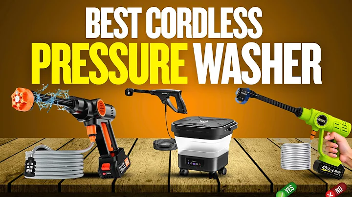 Top 5 Best Cordless Pressure Washers of 2025 - [Who Wins?]