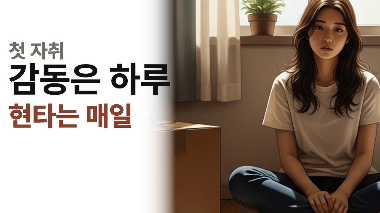 첫 자취, 감동은 하루고 현타는 매일이야