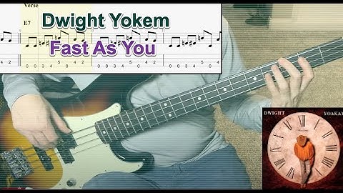 Fast as You - Dwight Yoakam | Bass Guitar Cover (With Tab)
