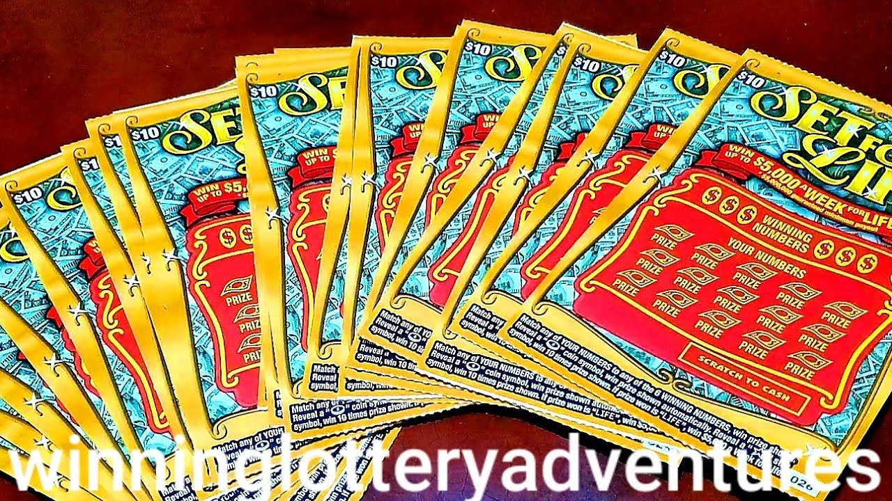 SET FOR LIFE 10 NY LOTTERY SCRATCH OFFS Set Of 20 YouTube
