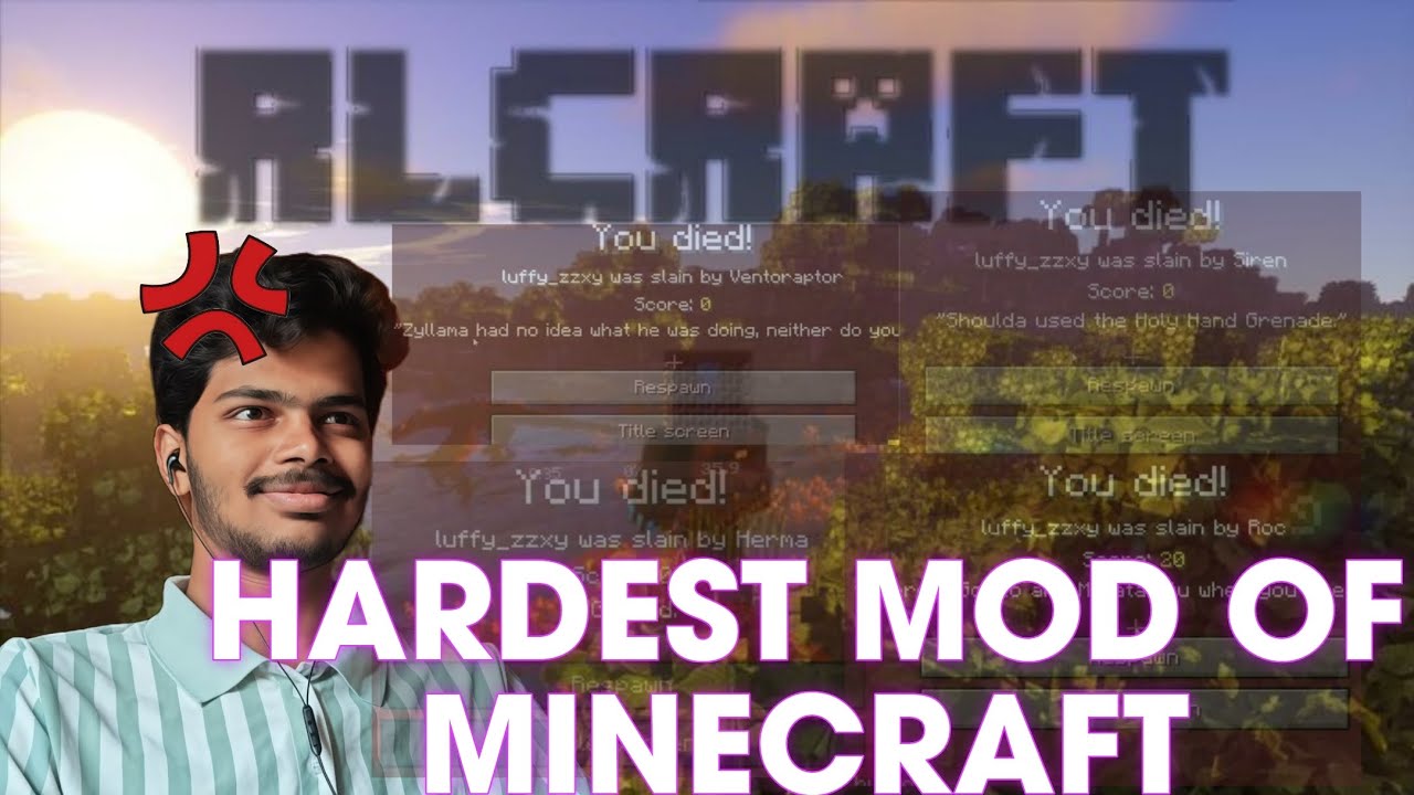 I tried the hardest Minecraft mod 😱 Here's what went down! - YouTube