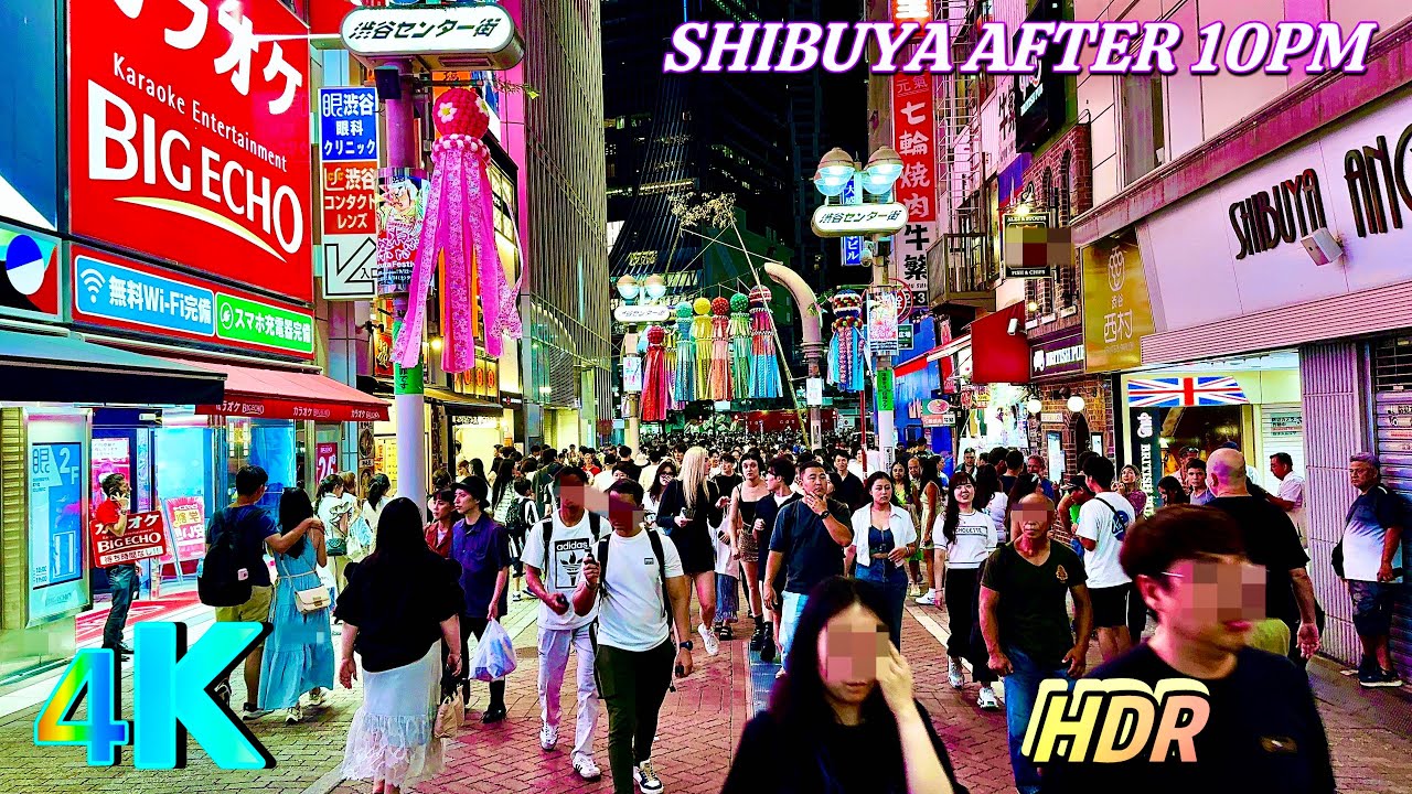 Shibuya Night Walk, Unveiling Hidden Wonders, a frame from the walk