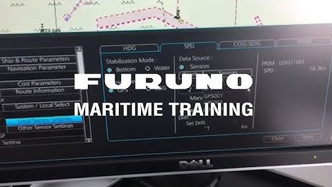 How to change priority on your sensor input | FURUNO ECDIS tutorial |