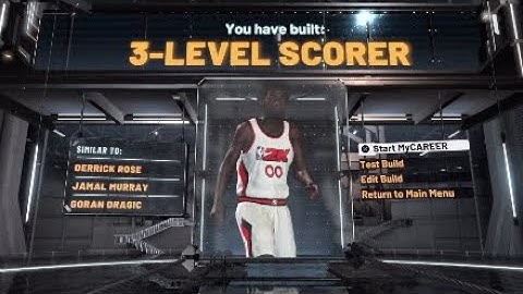 Best 3 level score Build In NBA 2k20