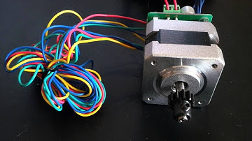 ステッピングモーターをArduinoでサンプル通り動かした例