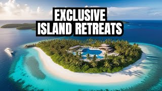 Inside the World's Most Luxurious Private Islands #privateluxury #islandgetaway
