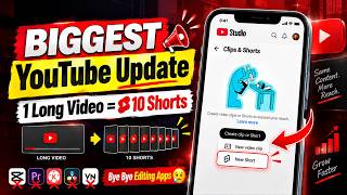 YouTube New Update | Long Video to Short Video Convertor AI Free Unlimited screenshot 2