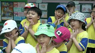 1091008貞德幼兒園國慶遊行活動 7呼口號