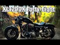鼓動する空冷エンジン 国内人気No.１ハーレー！XL1200X Forty-Eight！