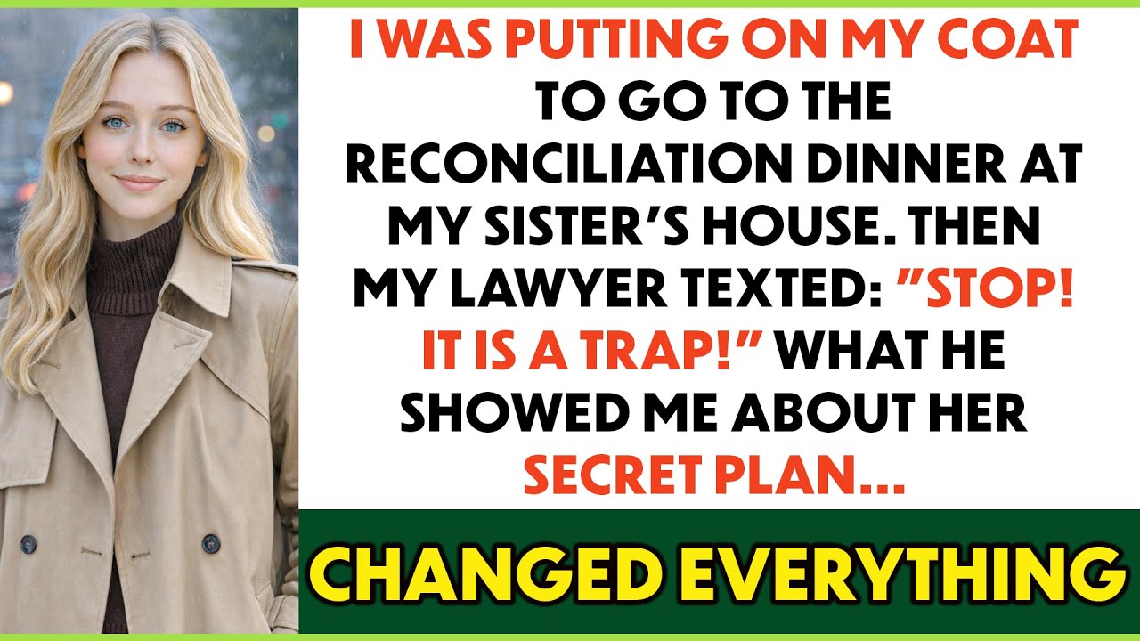 My Lawyer Texted: DON'T GO! He Revealed My Sister’s Secret Plan To Take Everything From Me...