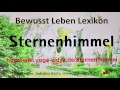 Sternenhimmel bewusst leben lexikon