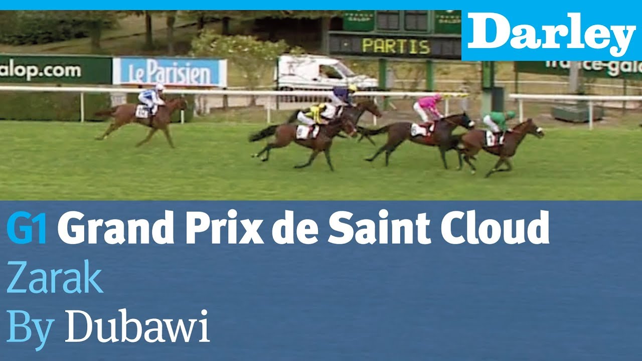 Zarak by Dubawi wins the G1 Grand Prix de Saint Cloud