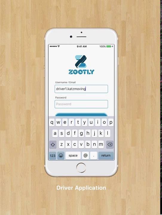 Zootly Driver App Demo