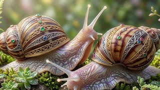 The Rare Life of Albino Snails | Harmony in the Slow Micro-World