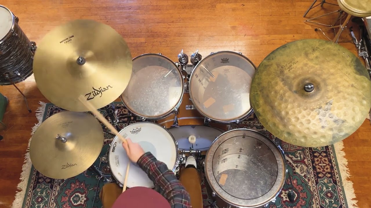 1980s A. Zildjian 18" "CO. Stamp" Medium Thin Crash Cymbal 1485g