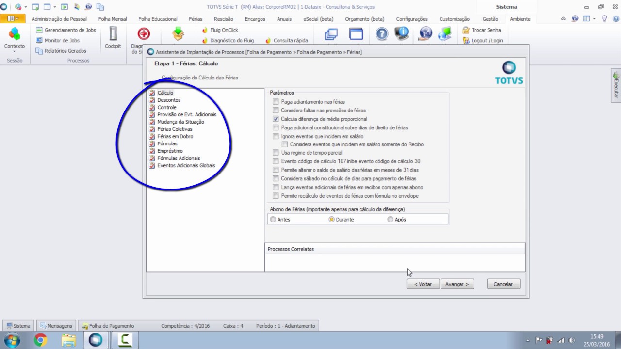 Curso RM Labore - Módulo 02 - Aula 01 - Parâmetros