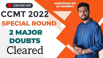 CCMT special round 2022 / CCMT special round affidavit / CCMT spot round #iitbombay #ccmt2022 #nit