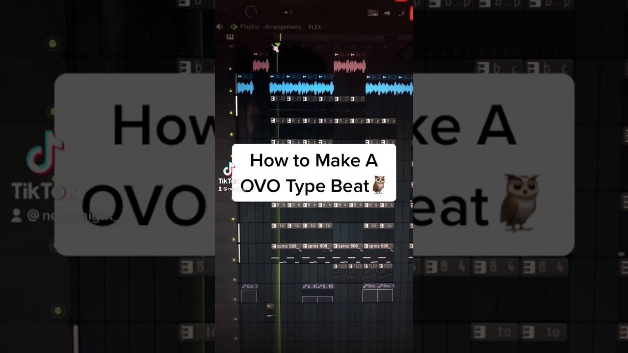 How to Make A OVO Type Beat 