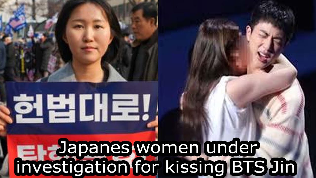 A Japanese Woman Was Indicted For Kissing Bts's Jin
