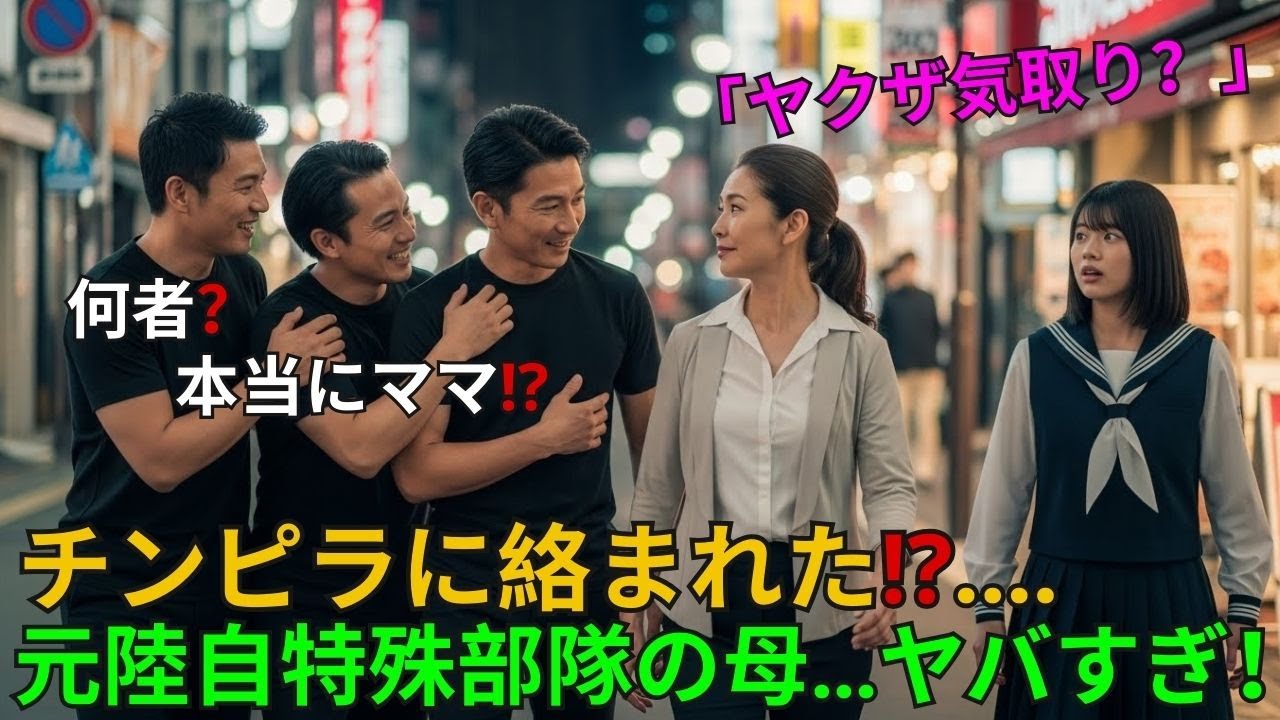 娘に手を出した男たちが凍りついた…“母の過去”を知った瞬間