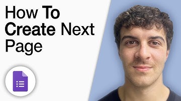How to Create Next Page in Google Form [2025 Full Guide]