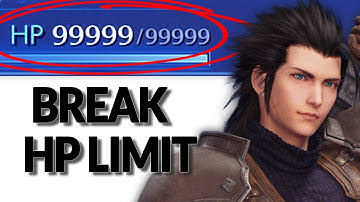 How to Break the HP Limit | 99,999 HP with the Adaman Bangle | G Paladin (M7-3-6)Crisis Core Reunion