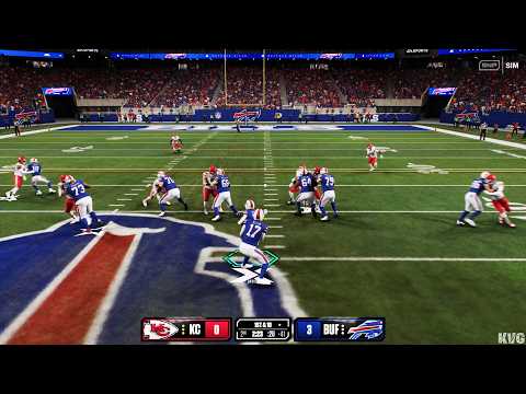 Madden NFL 27 - Kansas City Chiefs vs Buffalo Bills - Gameplay (PS5 UHD) [4K60FPS]