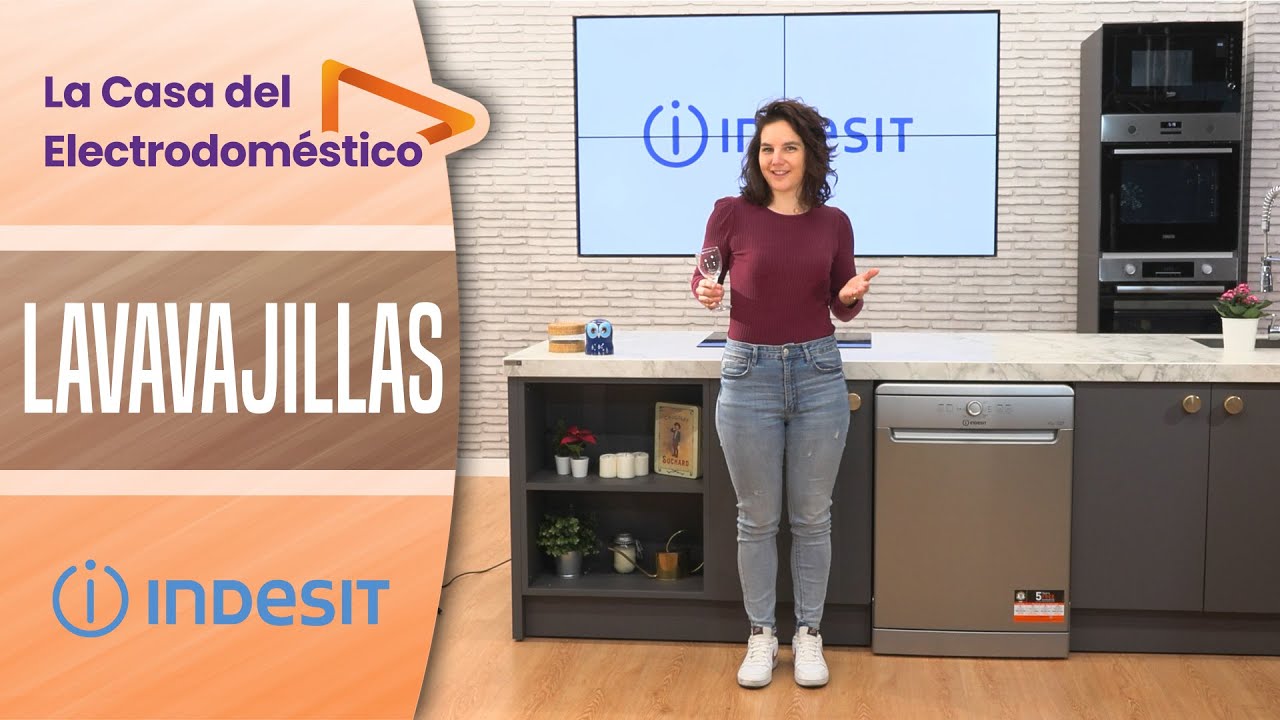 INDESIT LAVAVAJILLAS DFE 1B19 X - Color inox o blanco, 14 servicios y Clase F.