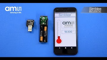 Simblee ams AS6200 Temperature Sensor IoT Kit - RFD77810