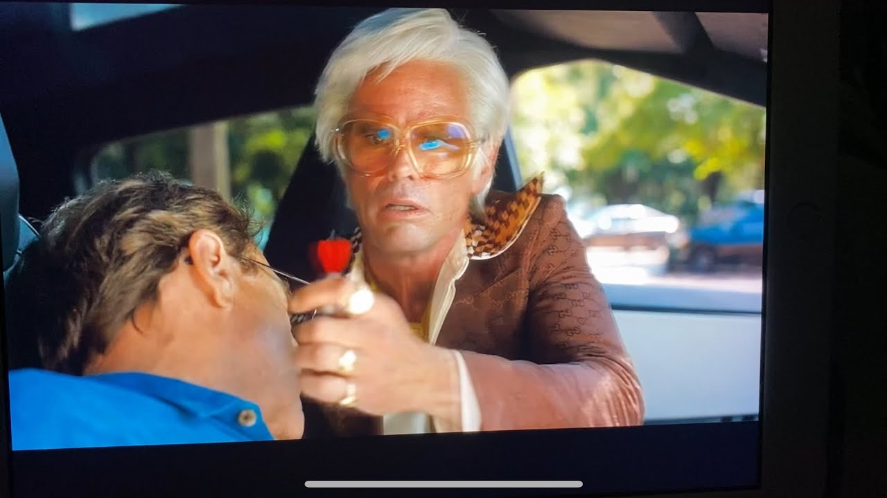 Uncle Baby Billy & Eli Gemstone Shot with Tranquilizer Darts. Righteous Gemstones.