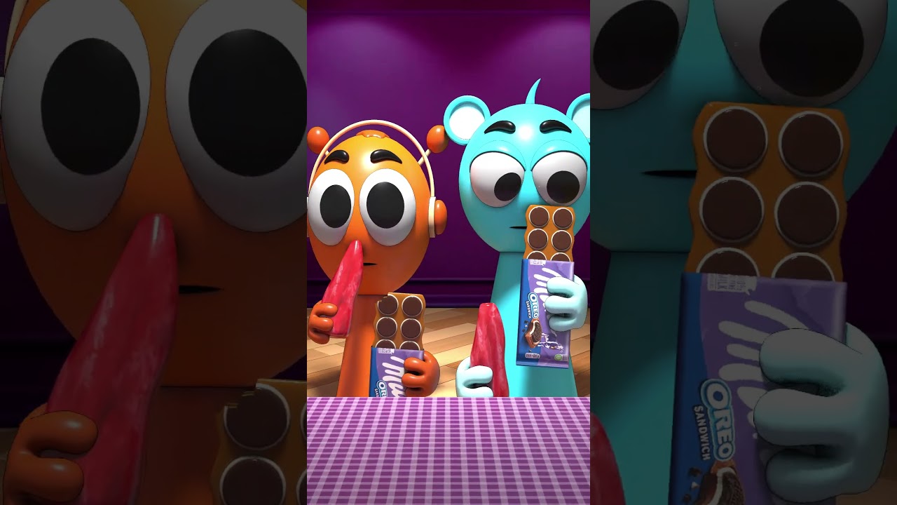 baby Oren and Sky (Chocolate or Pepper?)