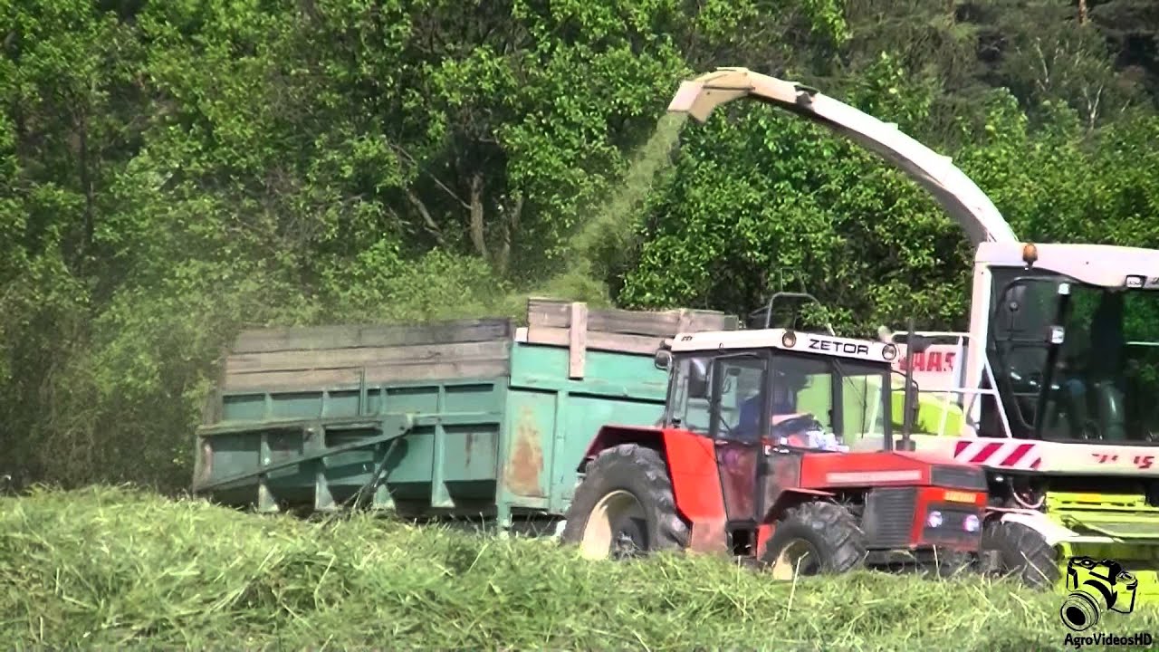 Grass Silage/Senáže 2015 - ZD Partutovice (Claas,JD,Zetor) /FULLHD/