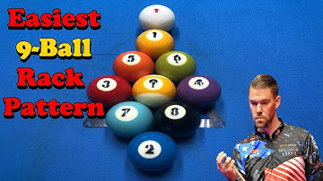EASIEST 9-Ball Rack Pattern To Break And Run EVER!!!