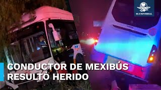 Descarrilamiento De Mexibús Deja 7 Heridos En Ecatepec