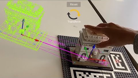 Augmented Reality (AR) for Learning Spatial Transformations