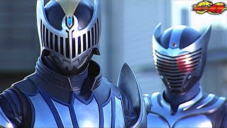 Kamen Rider Ryuki Blank Form & Knight Vs Dispider Fight Scene 