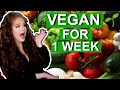 I WENT VEGAN FOR A WEEK... Here&#39;s what happened | MILA WENDLAND