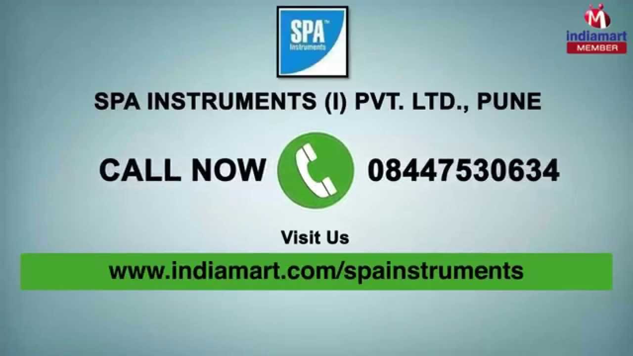 Process Instruments by Spa Instruments (I) Private Limited, Pune - YouTube
