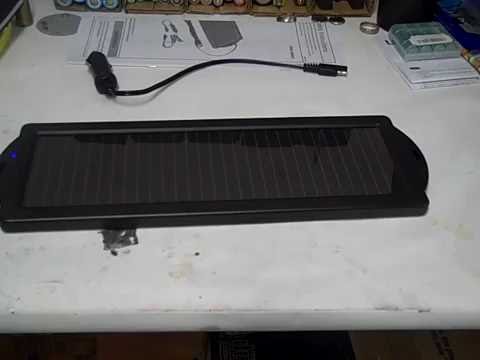 Harbor Freight  Watt Solar Battery Charger - How to Cut Out The LED -  YouTube