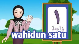 Wahidun satu Isnani dua | belajar angka dalam bahasa arab | lagu anak populer