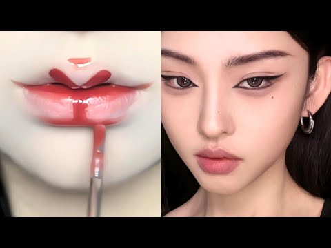 중국에서 유행하는 3D 입술 메이크업 방법을 알아보도록 하자 #메이크업튜토리얼 #makeuptutorial