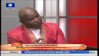 Sunrise Daily: Legal Practitioner Speaks On Ceasefire Agreement  PT1