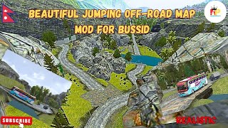 Beautiful forest jumping Off-road map🎀||Bussid update V4.0.4|Full Realistic@typetechgamingsupport