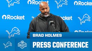 Brad Holmes NFL Draft Press Conference Day One | April 23, 2026